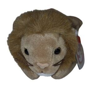 96 Ty Beanie Baby Roary The Lion Plush Vintage 1996